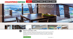 Desktop Screenshot of casentinoinfissi.com